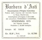 Barbera d'Asti_Chiappino 1979
